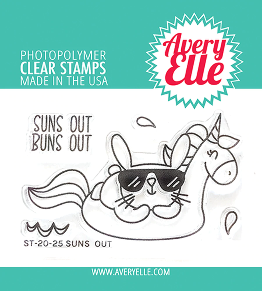 Avery Elle Clear Stamps - Suns Out
