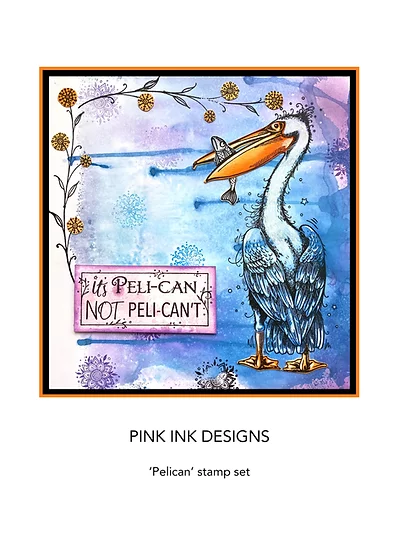 Bild 7 von Pink Ink Designs - Stempel Pelican - Pelikan