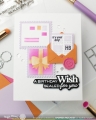Bild 5 von Waffle Flower Postage Collage Gifts Stencil - Stencilschablone 