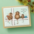 Bild 3 von Spellbinders  Hot Cocoa Day Cling Rubber Stamp Set - House Mouse Stempelgummi