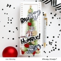 Bild 4 von Whimsy Stamps Die Stanze  -  Bah Humbug! Word and Shadow Die Set