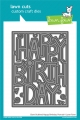 Bild 1 von Lawn Fawn Cuts  - Stanzschablone - giant outlined happy birthday: portrait