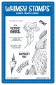 Bild 1 von Whimsy Stamps Clear Stamps  - It's Birthday Girl
