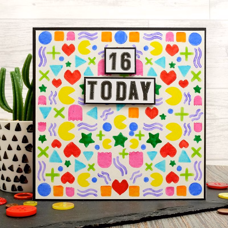 Bild 6 von For the love of...Stamps by Hunkydory - Clear Stamps Striking Letters & Numbers