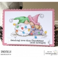 Bild 2 von Gummistempel Stamping Bella Cling Stamp TANGLED GNOMES