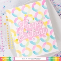 Bild 6 von Waffle Flower Rings Builder Stencil - Kreise