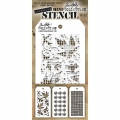 Tim Holtz Collection Schablone Mini Layering Stencil Set #22