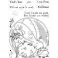 Bild 2 von The Rabbit Hole Designs Clear Stamps - Spellcaster Witch - Hexe
