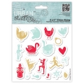 Gummistempel Urban Stamp 12 Days of Christmas Icons