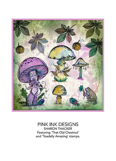 Bild 13 von Pink Ink Designs - Stempel That Old Chestnut - Pilz