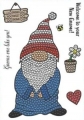 Crystal Art A6 Stamp Set - Enchanted Gnome