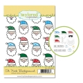 Taylored Expressions Stempelgummi - St. Nick Background