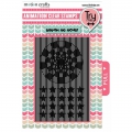 Uchi's Design Animation Clear Stamps - Stars Background -Hintergrund Sterne