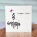 Bild 3 von Cosmic Shimmer Pre Cut Stamp - Gummistempel - Andy Skinner I'll Be Your Umbrella
