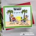 Bild 4 von Art Impressions Clearstamps Happy Trails Set - Wohnwagen