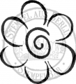 Bild 2 von StempelBar Ministempel - Blume 1  / (Stempel) Halmakegel - montiert