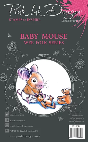 Pink Ink Designs - Stempel Baby Mouse (Baby Maus)