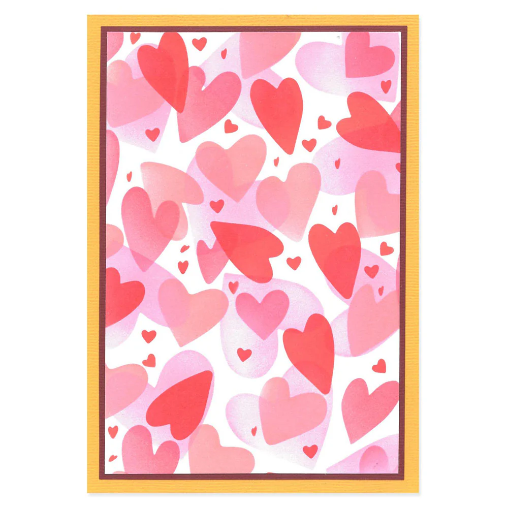 Bild 1 von Sizzix - Layered Stencils - Mark Making Hearts by Kath Breen