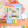 Bild 3 von Waffle Flower Stitchable Pinking Square Die - stickbare Stanze