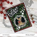 Bild 4 von Whimsy Stamps Clear Stamps - Christmas Critter Wishes - Weihnachten