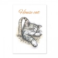 Bild 2 von For the love of...Stamps by Hunkydory - It's A Cat's Life Clear Stamp - House Cat