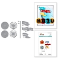 Bild 7 von Spellbinders Classic Mouse Flags & Banners Etched Dies - Stanz-Set Classic Mouse