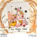 Bild 5 von Gummistempel Stamping Bella Cling Stamp ODDBALL CHRISTMAS CATS IN THE TREE RUBBER