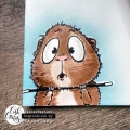 Bild 2 von CraftEmotions Stempel - clearstamps A6 - Guinea pig 3 Carla Creaties - Meerschweinchen