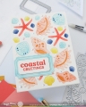 Bild 7 von Waffle Flower Seashell Coloring Stencil - Schablone Muscheln
