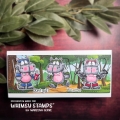 Bild 6 von Whimsy Stamps Clear Stamps  - Hippo Workout