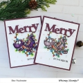 Bild 3 von Whimsy Stamps Clear Stamps - Dragon Christmas Cheer Drachen Weihnachten
