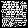 Woodware Stencils - Bubbles 