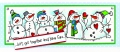 Bild 2 von WOODWARE Clearstamps  Clear Magic Singles - Snowman Family - Schneemänner