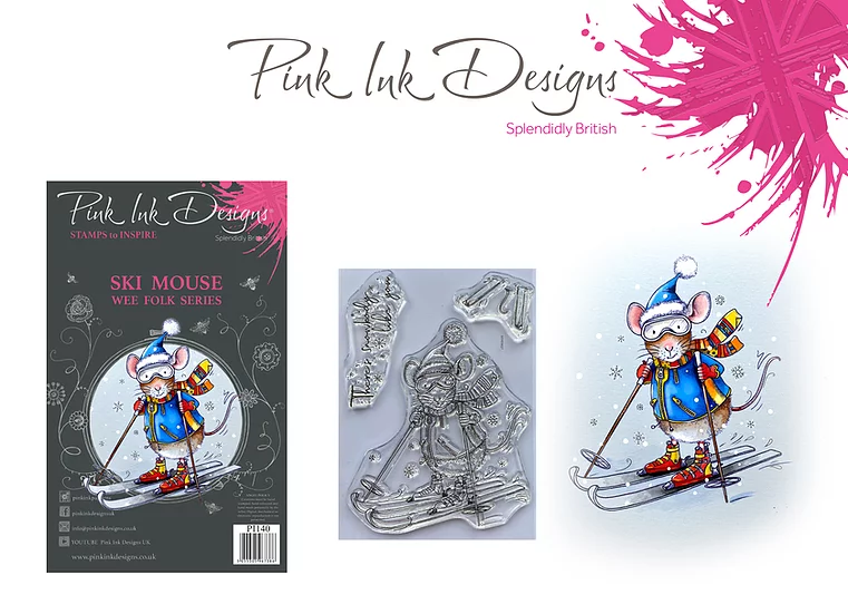 Bild 7 von Pink Ink Designs - Stempel Ski Mouse (Ski Maus)