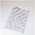 Bild 1 von Heffy Doodle Clear Stamps Set - More Classic Sentiments - Weitere Stempel Texte