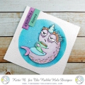 Bild 5 von The Rabbit Hole Designs Clear Stamps  - Caffeinated - Narwhal - Wal