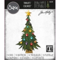 Sizzix Thinlits Die by Tim Holtz - Stanzschablone - Trim a Tree, Colorize