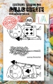 AALL & Create Clear Stamps - Painting Roses