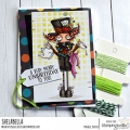 Bild 3 von Gummistempel Stamping Bella Cling Stamp ODDBALL MAD HATTER RUBBER STAMP