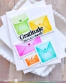 Bild 12 von Waffle Flower Postage Collage Envelope Die - Stanze