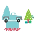 Bild 3 von Stanzschablone Die i-crafter Cut - Box Pops, Holiday Truck Add-on, Weihnachten Auto