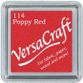 VersaCraft Pigmentstempelkissen auch für Stoff - Poppy Red
