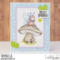 Bild 5 von Gummistempel Stamping Bella Cling Stamp TINY TOWNIE WONDERLAND CATERPILLAR HAS HIS WINGS 