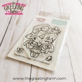 the GREETING farm Clear Stamps  - Flutterby Anya