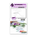 Art Impressions Stamp Set - Watercolor Foot Bridge Simple Scene