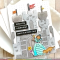 Bild 7 von Waffle Flower Castle Die-n-stencil - Burg und Schablone