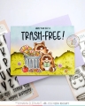 Bild 7 von Mama Elephant - Clear Stamps PLAYFUL RACCOONS