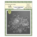 LISA HORTON - 3D Prägefolder und Stanze - Dahlia And Roses