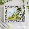 Bild 9 von Whimsy Stamps Clear Stamps - Roar, Stomp, and Chomp - Dinosaurier