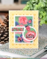 Bild 17 von Waffle Flower  Nesting Postage Collage Peony Stencil - Stencil-Set